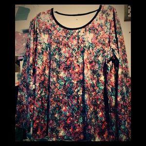 Multi Colored Sport Top